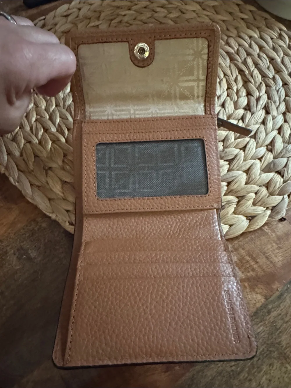 Lodis peebled leather
